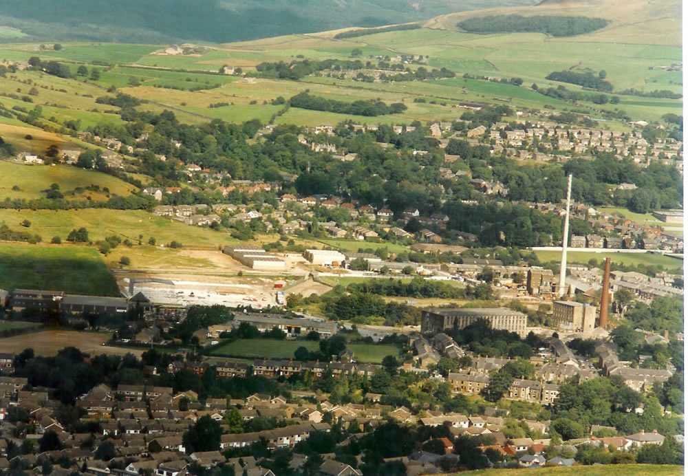 Glossop views - Glossop from the moors