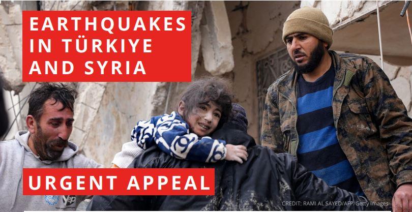 Syria/Turkiye Earthquake appeal - 