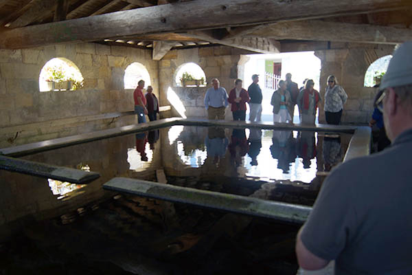 Club visit to Pons (RC) in 2017, France - Blaye – village wash house