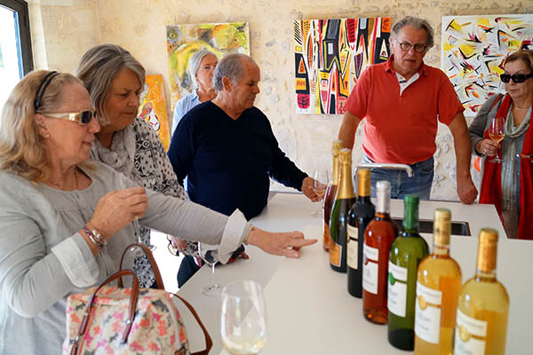 Club visit to Pons (RC) in 2017, France - Chateau Puy d’Amour – Grand Vin de Bordeaux – wine tasting