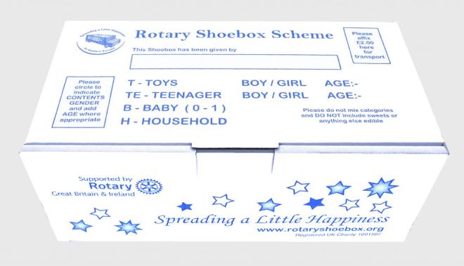 Rotary Shoeboxes - Rotary Cowbridge