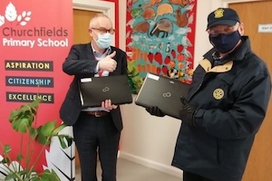 Beckenham Rotary - laptops for schools