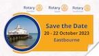 A Weekend with Rotary: 20-22 October 2023
